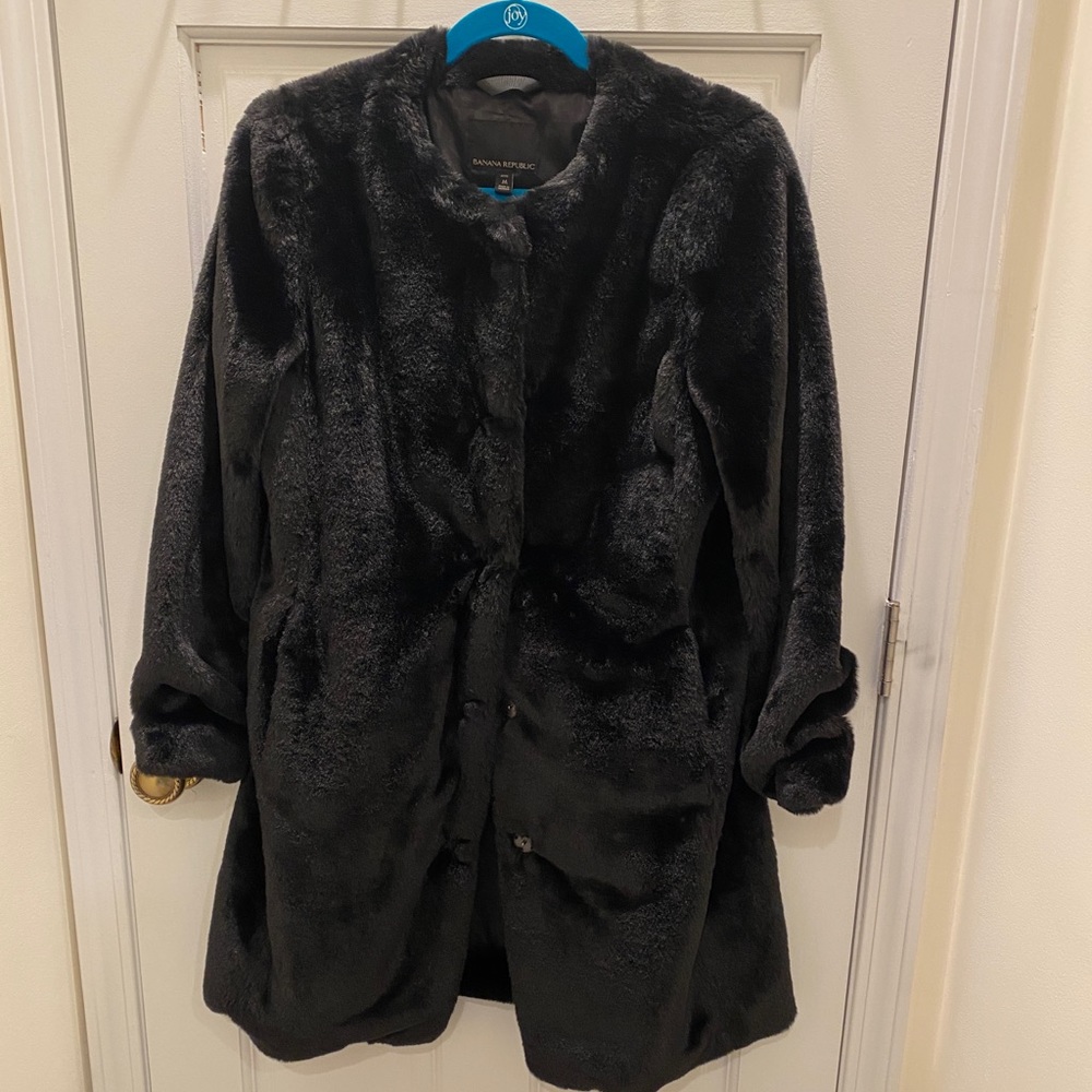 Faux fur 3/4 coat
